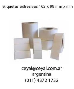 etiquetas adhesivas 162 x 99 mm x mm