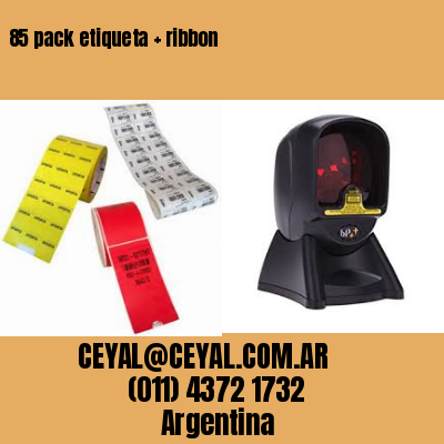 85 pack etiqueta   ribbon
