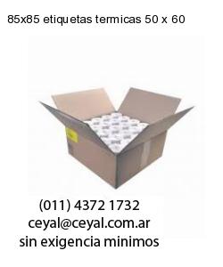 85×85 etiquetas termicas 50 x 60