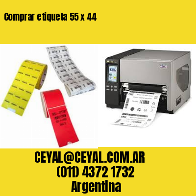 Comprar etiqueta 55 x 44