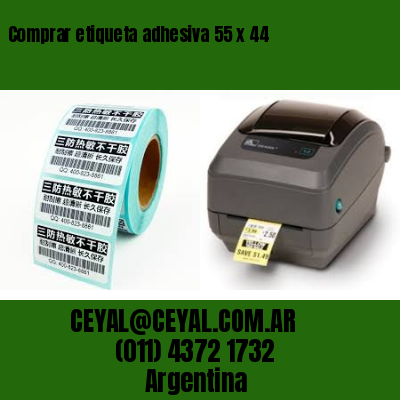 Comprar etiqueta adhesiva 55 x 44