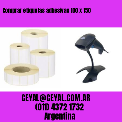 Comprar etiquetas adhesivas 100 x 150