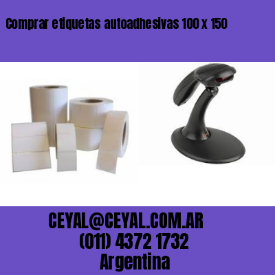 Comprar etiquetas autoadhesivas 100 x 150