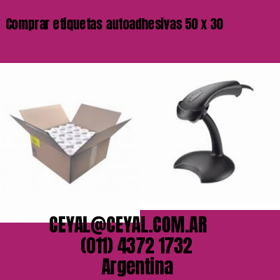 Comprar etiquetas autoadhesivas 50 x 30