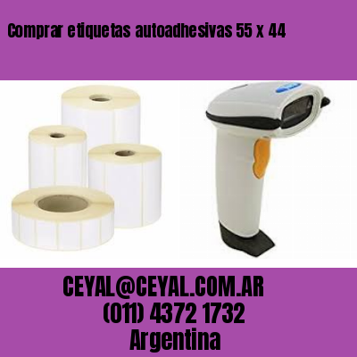 Comprar etiquetas autoadhesivas 55 x 44