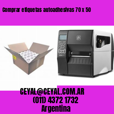 Comprar etiquetas autoadhesivas 70 x 50
