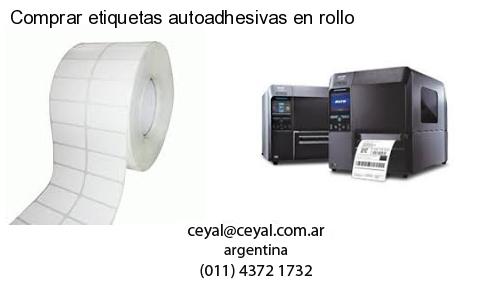 Comprar etiquetas autoadhesivas en rollo