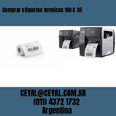 Comprar etiquetas termicas 100 X 35