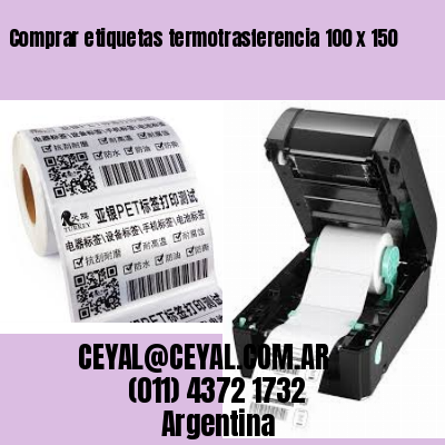 Comprar etiquetas termotrasferencia 100 x 150