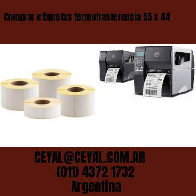 Comprar etiquetas termotrasferencia 55 x 44