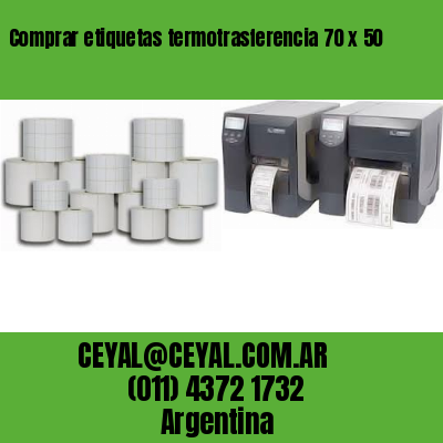 Comprar etiquetas termotrasferencia 70 x 50