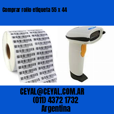 Comprar rollo etiqueta 55 x 44