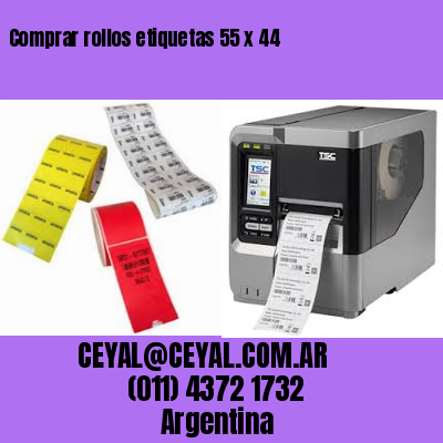 Comprar rollos etiquetas 55 x 44