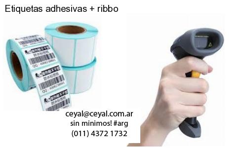 Etiquetas adhesivas   ribbo