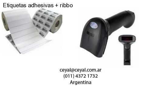Etiquetas adhesivas ribbo