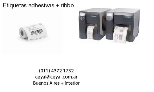 Etiquetas adhesivas ribbo