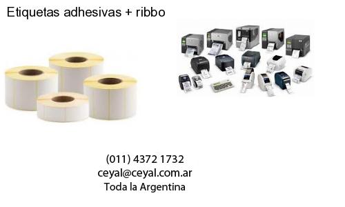 Etiquetas adhesivas   ribbo