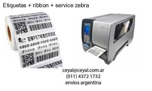 Etiquetas   ribbon   service zebra