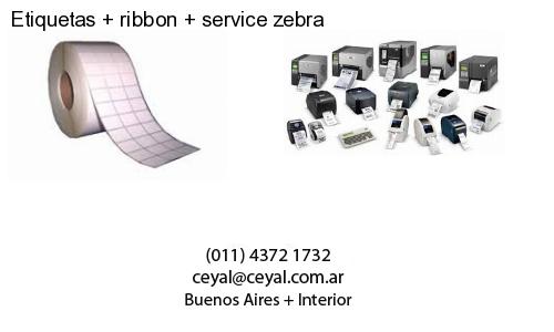 Etiquetas   ribbon   service zebra