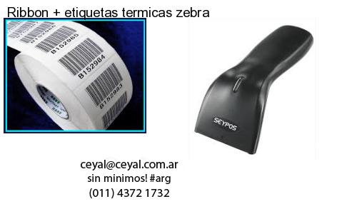 Ribbon   etiquetas termicas zebra