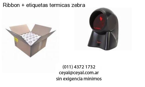 Ribbon etiquetas termicas zebra