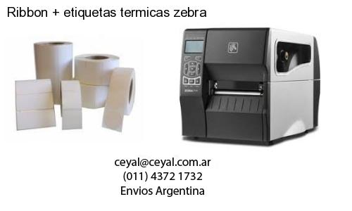 Ribbon   etiquetas termicas zebra