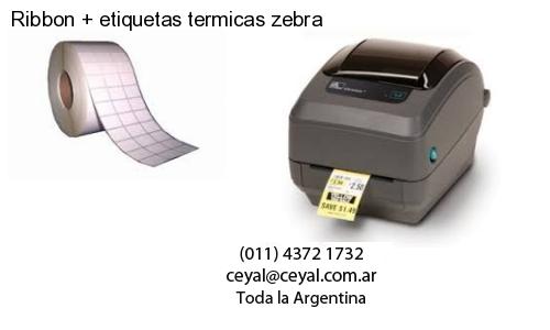Ribbon   etiquetas termicas zebra