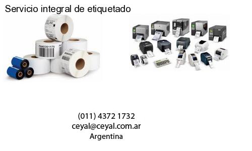 Servicio integral de etiquetado