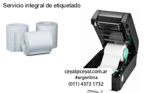 Servicio integral de etiquetado