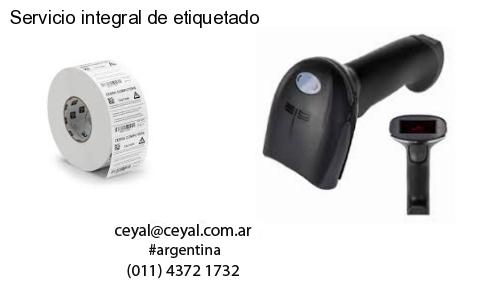 Servicio integral de etiquetado