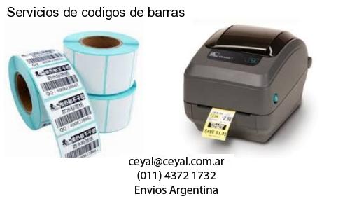 Servicios de codigos de barras