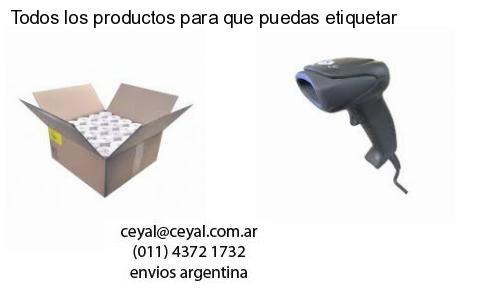 Todos los productos para que puedas etiquetar