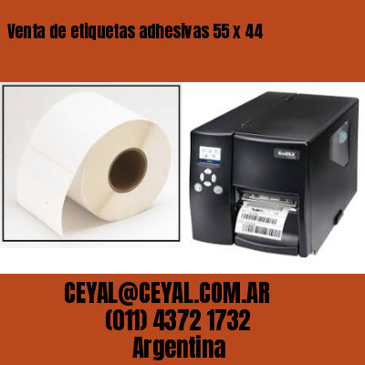 Venta de etiquetas adhesivas 55 x 44