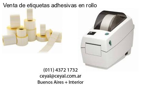 Venta de etiquetas adhesivas en rollo