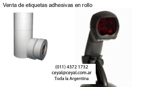 Venta de etiquetas adhesivas en rollo