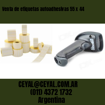 Venta de etiquetas autoadhesivas 55 x 44