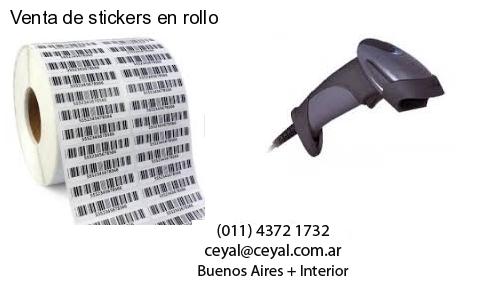 Venta de stickers en rollo
