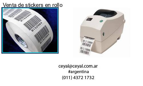 Venta de stickers en rollo