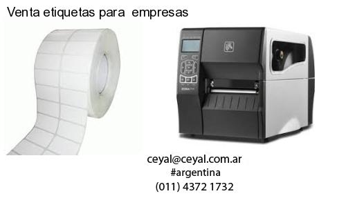 Venta etiquetas para  empresas
