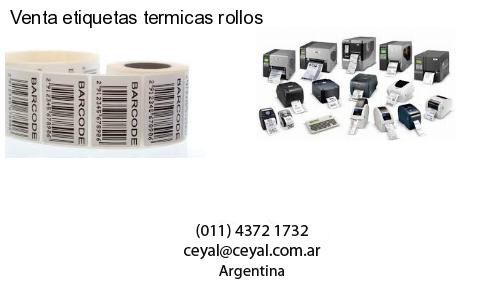 Venta etiquetas termicas rollos