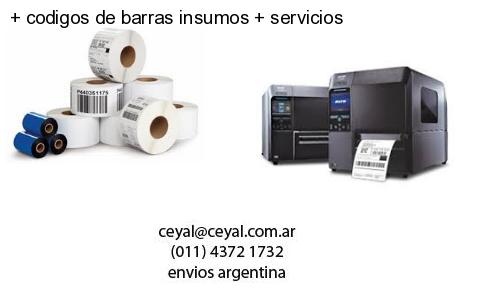   codigos de barras insumos   servicios