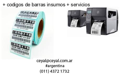  codigos de barras insumos   servicios