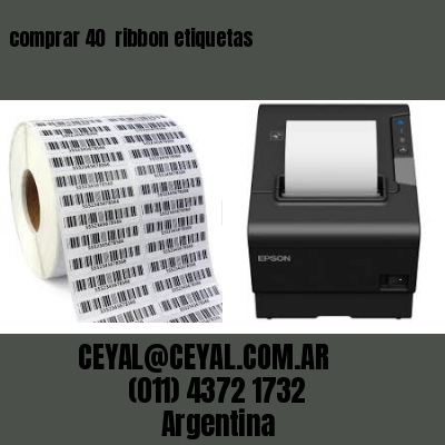 comprar 40  ribbon etiquetas