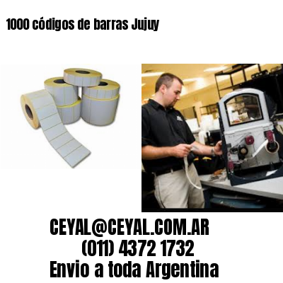 1000 códigos de barras Jujuy