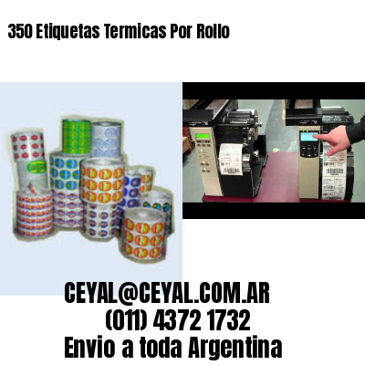 350 Etiquetas Termicas Por Rollo