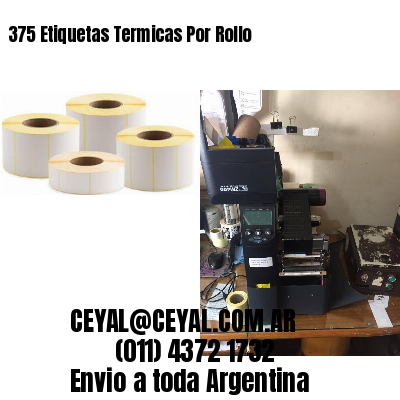 375 Etiquetas Termicas Por Rollo