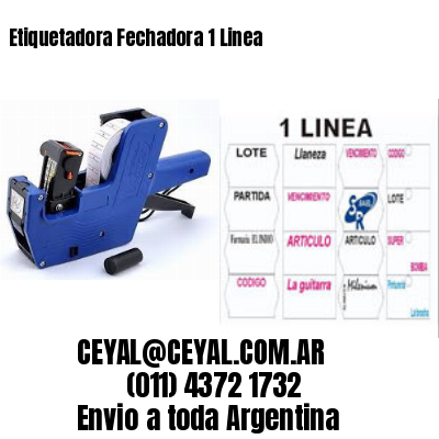Etiquetadora Fechadora 1 Linea