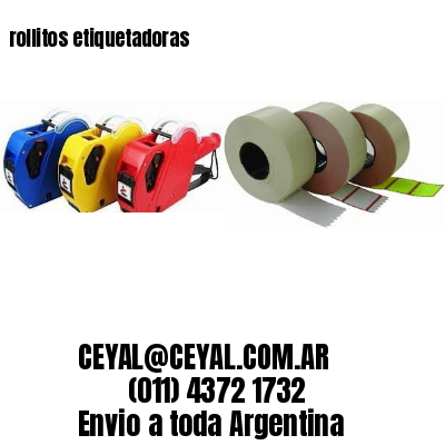 rollitos etiquetadoras