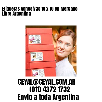 Etiquetas Adhesivas 10 x 10 en Mercado Libre Argentina