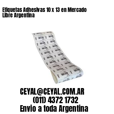 Etiquetas Adhesivas 10 x 13 en Mercado Libre Argentina